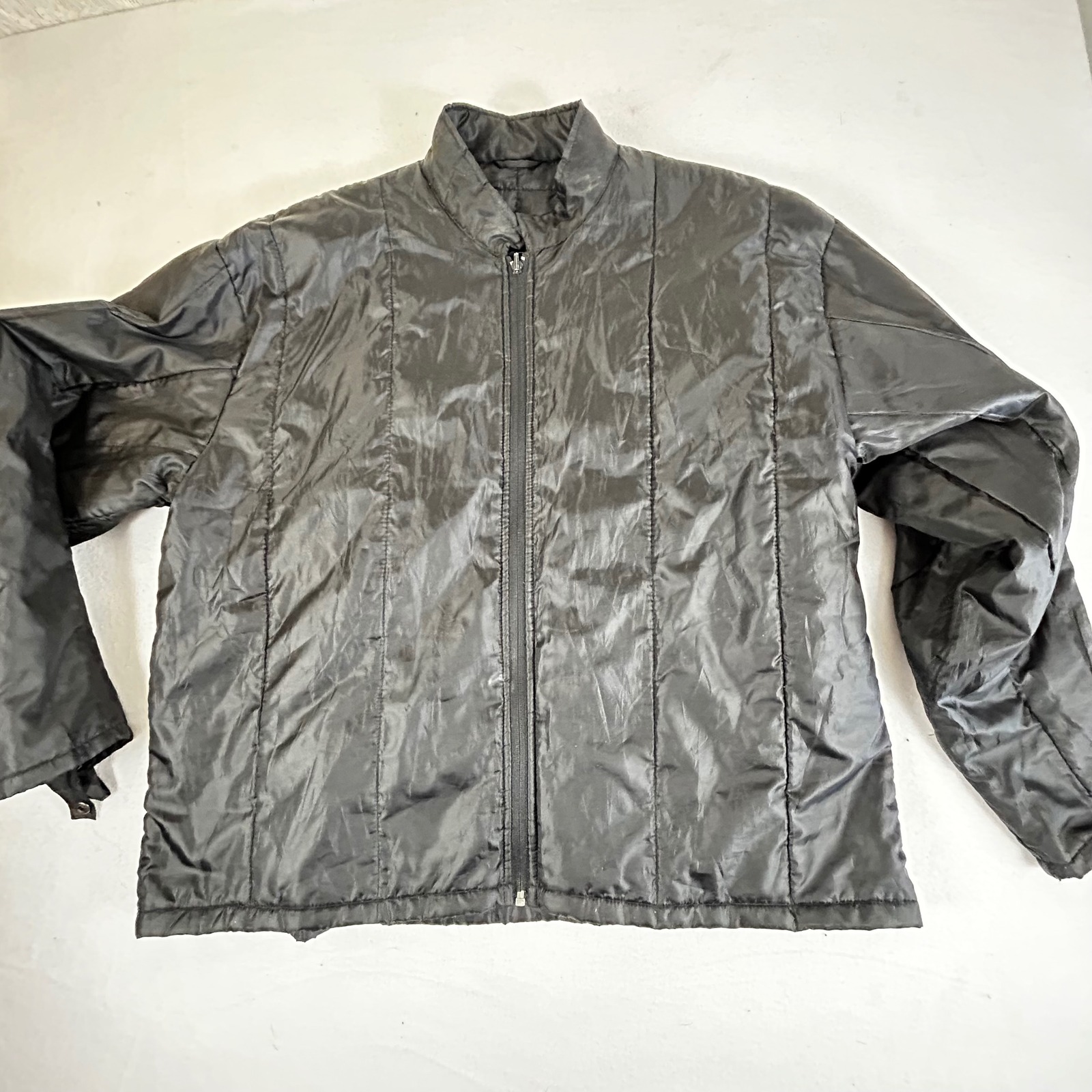 Nitro Racing Men's Xl Black Padded Jacket Motorcycle Racing Moto Gp